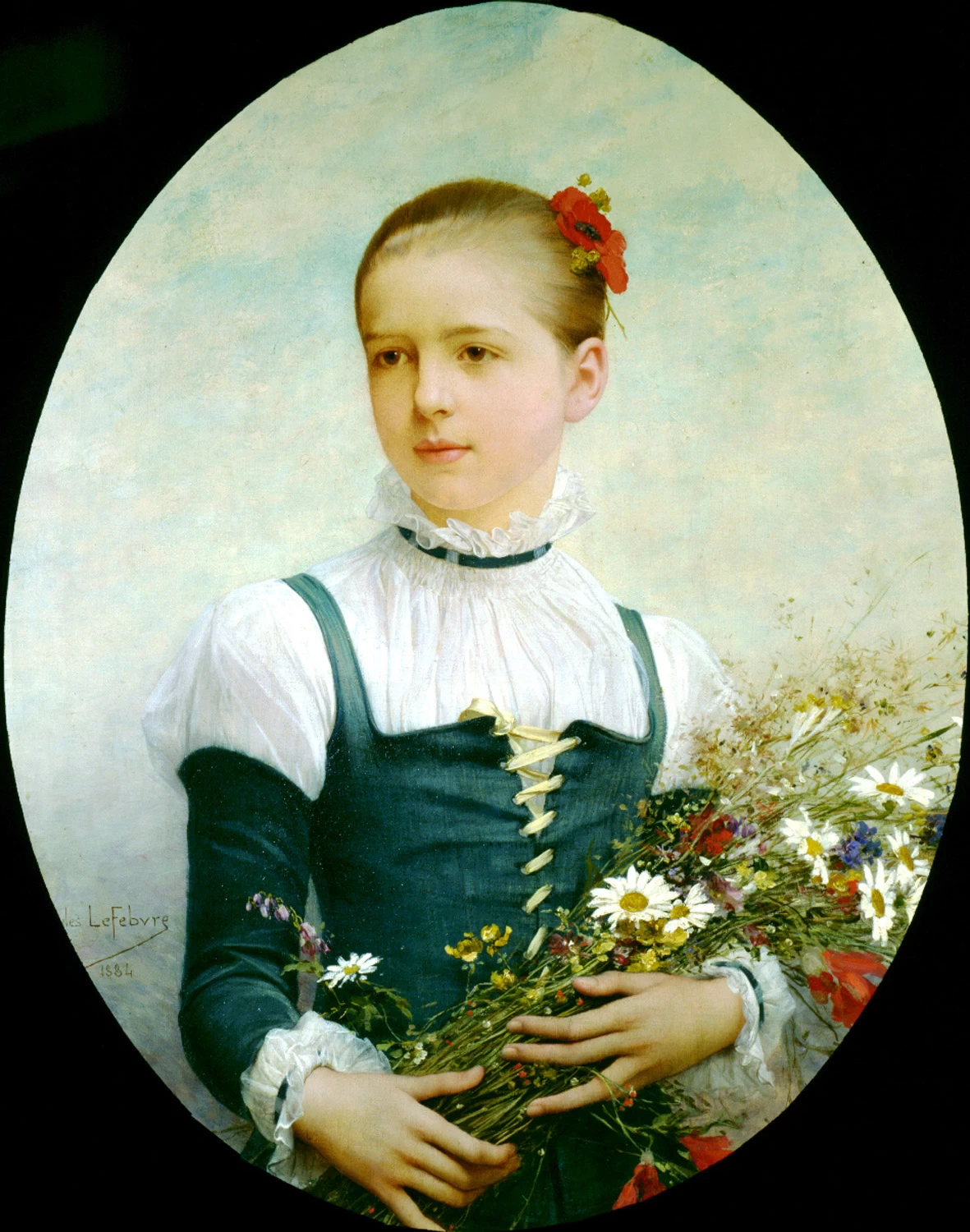 Ritratto di Edna Barger del Connecticut